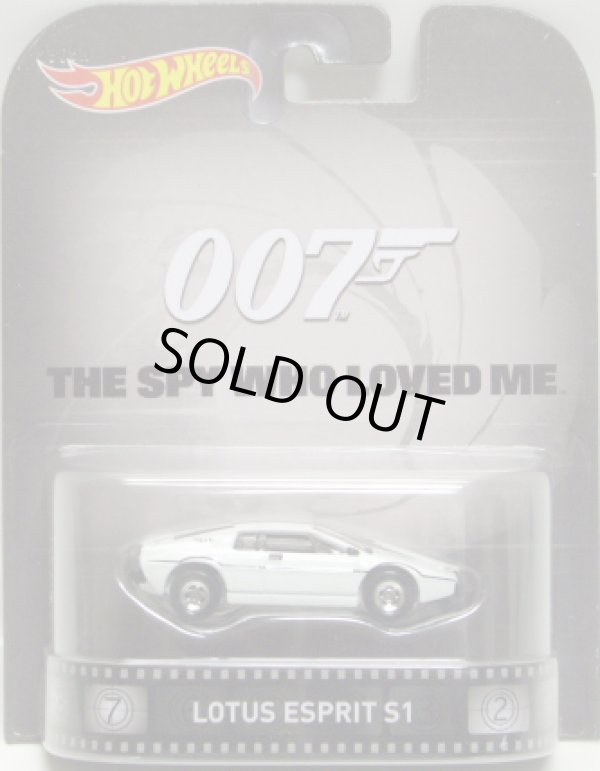 画像1: 2015 RETRO ENTERTAINMENT "HOBBY EXCLUSIVE" 【LOTUS ESPRIT S1】 WHITE/RR (007 THE SPY WHO LOVED ME) 