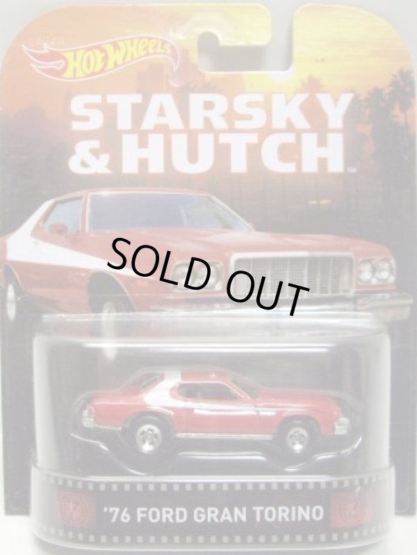 画像1: 2015 RETRO ENTERTAINMENT "HOBBY EXCLUSIVE" 【'76 FORD GRAN TORINO】 RED/RR (STARSKY & HUTCH) (NEW CAST) 