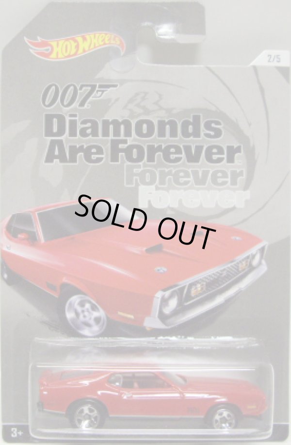 画像1: 2015 WALMART EXCLUSIVE - 007 JAMES BOND 【'71 MUSTANG MACH 1】 RED/5SP