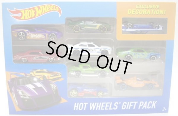 画像1: 2016 HOT WHEELS 9CAR GIFT PACK 【'68 PLYMOUTH BARRACUDA FORMULA S】　BLUE/MC5 (ひっくりかえっています）