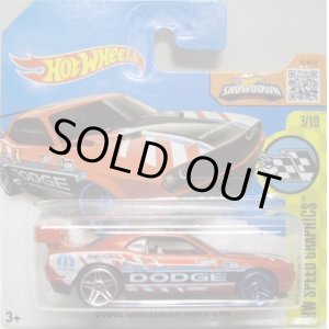 画像: 【DODGE CHALLENGER DRIFT CAR】 MET.ORANGE/PR5   (インターナショナル・ショートカード) 