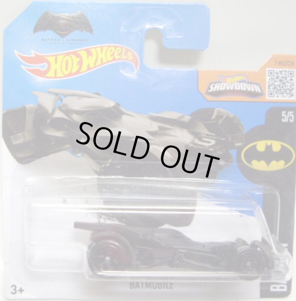 画像1: 【BATMAN v SUPERMAN BATMOBILE】 FLAT BLACK/5SP (NEW CAST)  (インターナショナル・ショートカード)