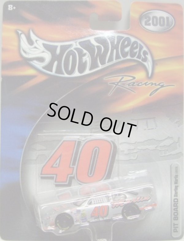 画像1: 2001 HOT WHEELS RACING "PIT BOARD"【#40 TEAM STERLING MARLIN DODGE INTREPID】 SILVER/RR