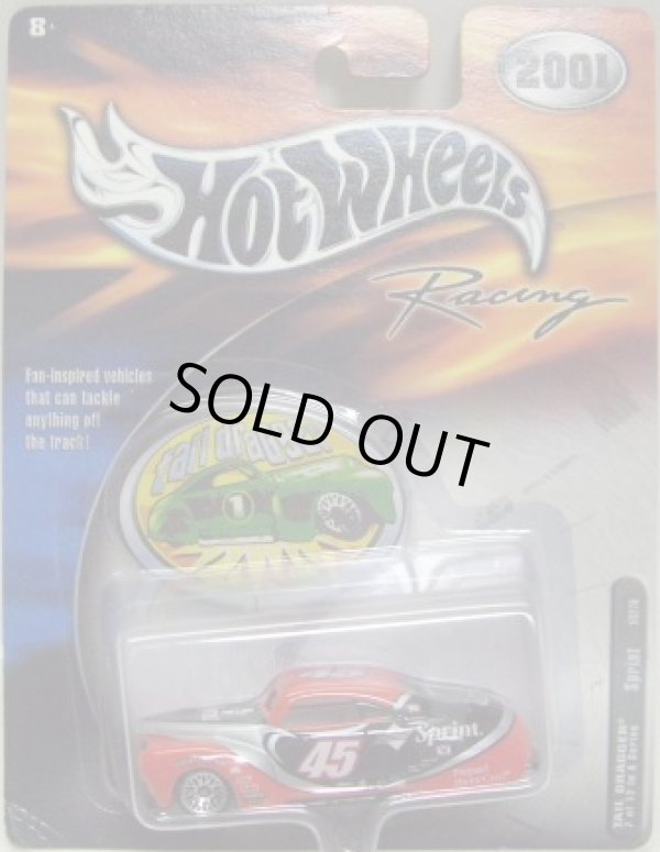 画像1: 2001 HOT WHEELS RACING 【#45 TEAM SPRINT TAIL DRAGGER】 RED/LACE