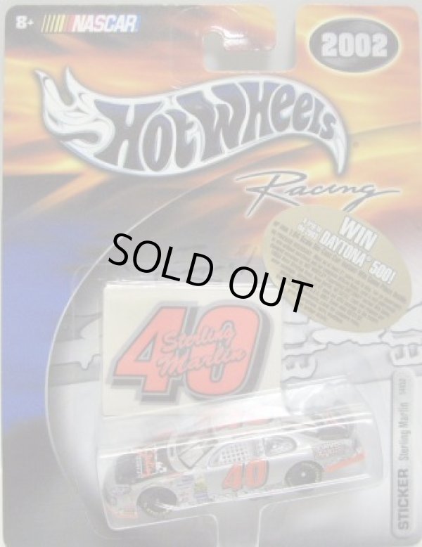 画像1: 2002 HOT WHEELS RACING "STICKER" 【#40 TEAM STERLING MARLIN DODGE INTREPID】 SILVER/RR