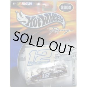 画像: 2002 HOT WHEELS RACING "STICKER" 【#12 TEAM ALLTEL FORD TAURUS】 WHITE-BLACK/RR