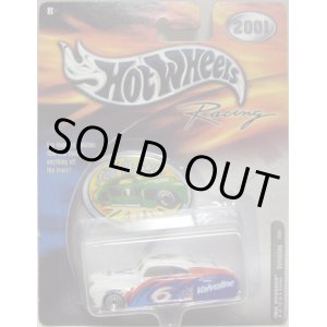 画像: 2001 HOT WHEELS RACING 【#6 TEAM VALVOLINE TAIL DRAGGER】 WHITE-BLUE/LACE