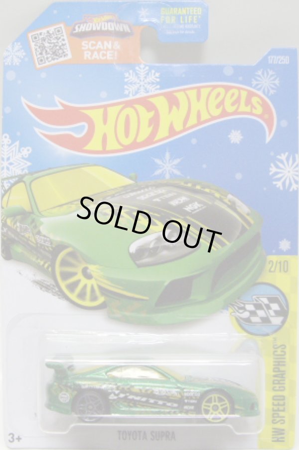 画像1: TARGET EXCLUSIVE SNOWFLAKE CARD 【TOYOTA SUPRA】 GREEN/PR5