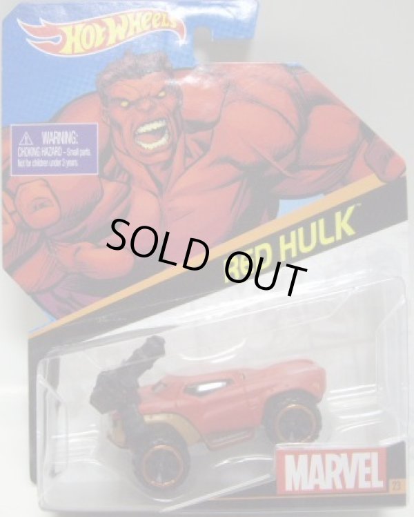 画像1: 2014 HW MARVEL 【RED HULK】　RED/OR6SP 