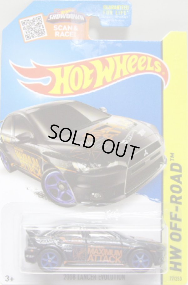 画像1: 2015 SUPER TREASURE HUNTS 【2008 LANCER EVOLUTION】　SPEC.BLACK/RR