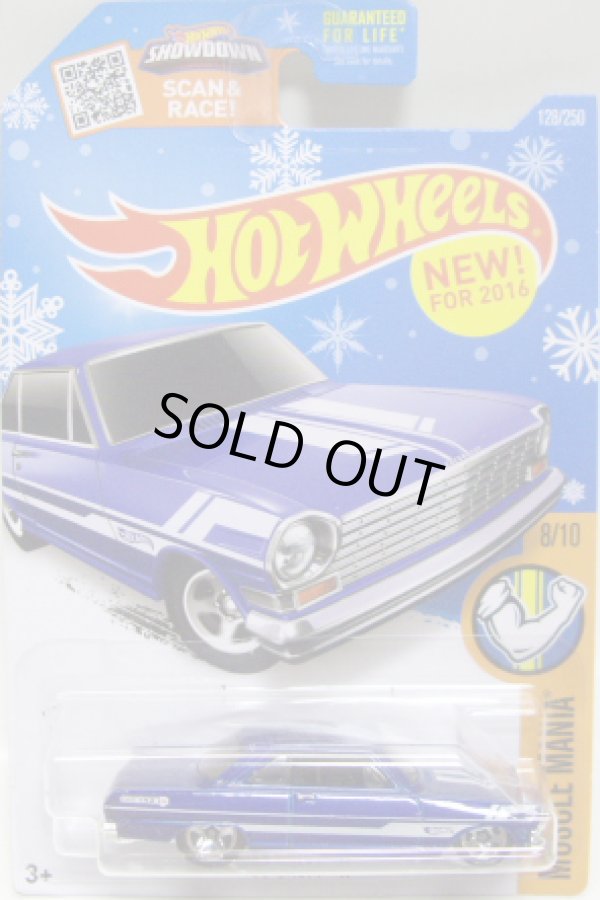 画像1: TARGET EXCLUSIVE SNOWFLAKE CARD 【'63 CHEVY II】 BLUE/5SP (予約不可)