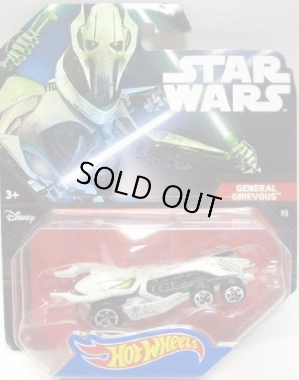 画像1: 2015 HW STAR WARS 【GENERAL GRIEVOUS】　FLAT BEIGE/5SP (2015 BLACK CARD)