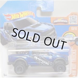 画像: 【'17 FORD F-150 RAPTOR】 BLUE/BLOR (NEW CAST)(インターナショナル・ショートカード)