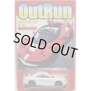 画像: SARA KUSTOM 【"OUT RUN" NISSAN SKYLINE GT-R (R34) (カスタム完成品）】 WHITE/PR5（送料サービス適用外） 