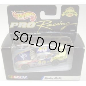 画像: 1998 HOT WHEELS PRO RACING TRACK EDITION 【STERLING MARTIN #40】　BLUE-LT.YELLOW/RR