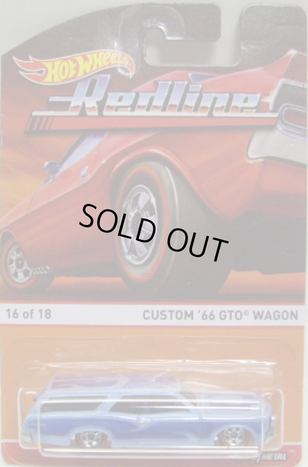 画像1: 2016 HW HERITAGE - REDLINE 【CUSTOM '66 GTO WAGON】 LT.BLUE/RL