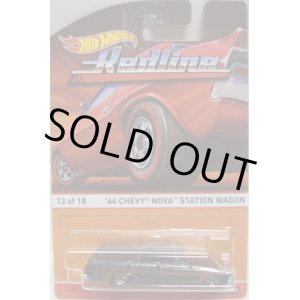 画像: 2016 HW HERITAGE - REDLINE 【'64 CHEVY NOVA STATION WAGON】 MET.BLACK/RL