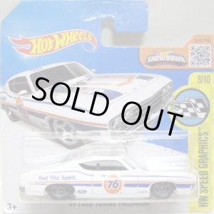 画像: 【'69 FORD TORINO TALLADEGA】 WHITE/5SP (インターナショナル・ショートカード)