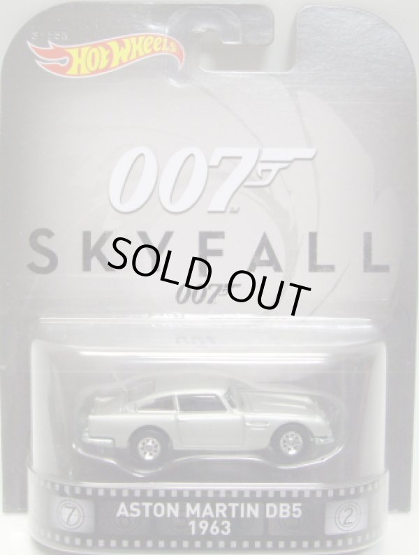 画像1: 2016 RETRO ENTERTAINMENT 【ASTON MARTIN DB5 1963】 SILVER/RR (007 SKYFALL)