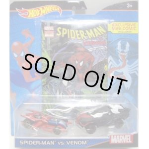 画像: 2016 HW MARVEL 2-PACK WITH MINI COMIC 【SPIDER-MAN VS VENOM】　