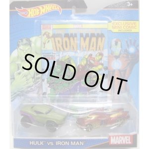 画像: 2016 HW MARVEL 2-PACK WITH MINI COMIC 【HULK VS IRON MAN】　