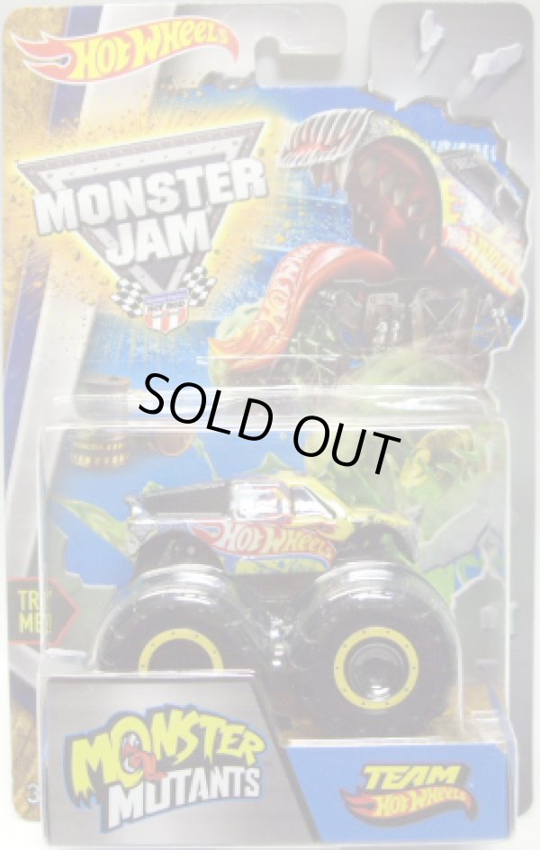 画像1: 2016 MONSTER JAM "MONSTER MUTANTS" 【TEAM HOT WHEELS】 BLACK （ギミック有）