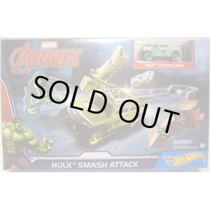 画像: 2016 HW MARVEL AVENGERS 【HULK SMASH ATTACK】　included HULK CAR