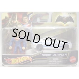 画像: 2016 HW BATMAN v SUPERMAN FIGURE&VEHICLE 【SUPERMAN & METROPOLIS PD】 WHITE/5Y