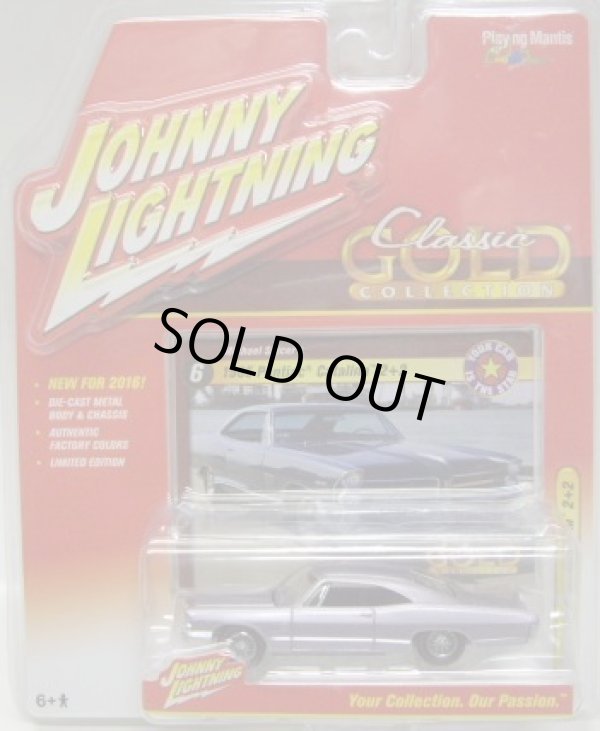 画像1: 2016 JOHNNY LIGHTNING - CLASSIC GOLD COLLECTION 【1965 PONTIAC CATALINA 2+2】　SILVERPURPLE/RR