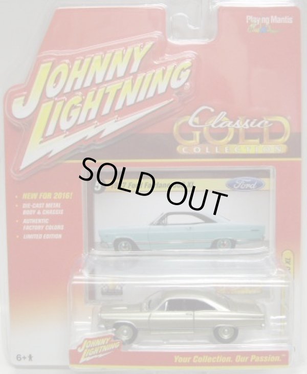 画像1: 2016 JOHNNY LIGHTNING - CLASSIC GOLD COLLECTION 【1967 FORD FAIRLANE 500 XL】　CHAMPAGNE/RR