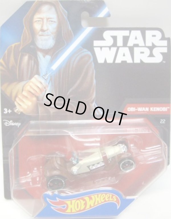 画像1: 2016 HW STAR WARS 【OBI-WAN KENOBI】　BROWN/O5 (2015 BLACK CARD)(予約完売・再入荷未定）