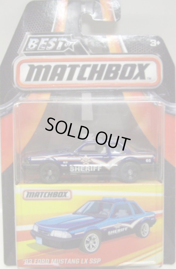 画像1: 2016 BEST OF MATCHBOX 【'93 FORD MUSTANG LX SSP】 BLUE