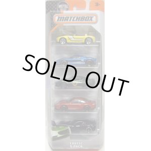 画像: 2016 MATCHBOX 5PACK  【EXOTIC】Ford Shelby Cobra Concept/Ford GT40/Lotus Evora/Porsche 911 Turbo/Chevy Corvette ZR1