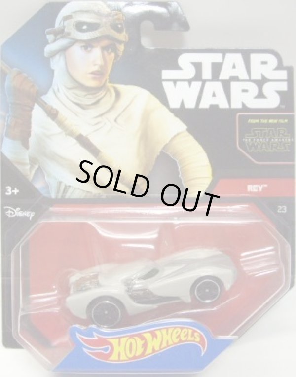 画像1: 2016 HW STAR WARS 【REY】　BEIGE/PR5 (2015 BLACK CARD)