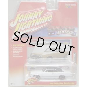 画像: 2016 JOHNNY LIGHTNING - MUSCLE CARS USA S1 【1967 CHEVY CHEVELLE MALIBU】 WHITE/RR　