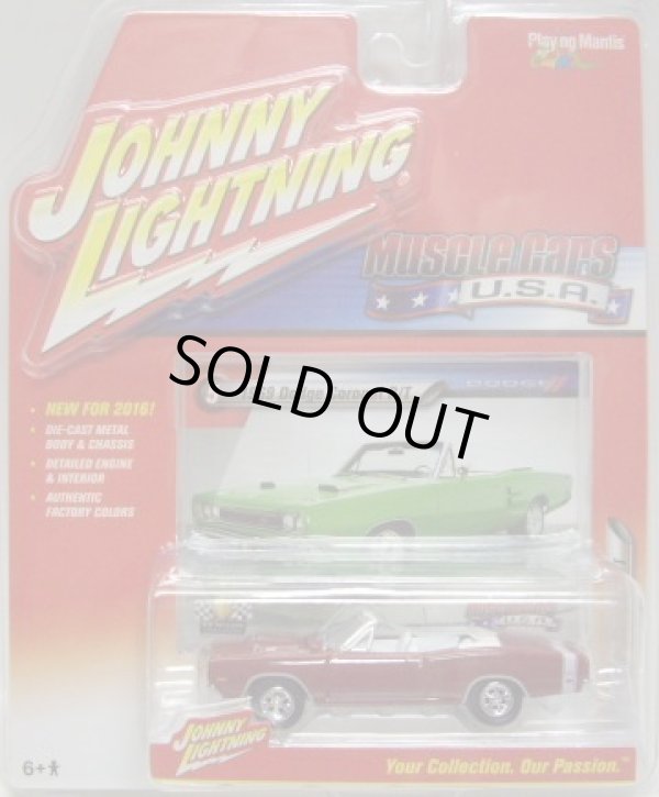 画像1: 2016 JOHNNY LIGHTNING - MUSCLE CARS USA S1 【1969 DODGE CORONET R/T】 RED/RR　