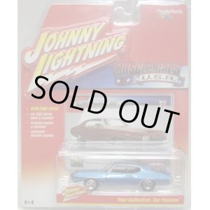 画像: 2016 JOHNNY LIGHTNING - MUSCLE CARS USA S1 【1971 PONTIAC GTO】 MET.BLUE/RR　