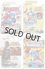 画像: 2016 Celebrate 75 Years of Captain America!【4種セット】 '57 PLYMOUTH FURY/'40 FORD COUPE/RIVITED/SIR OMINOUS