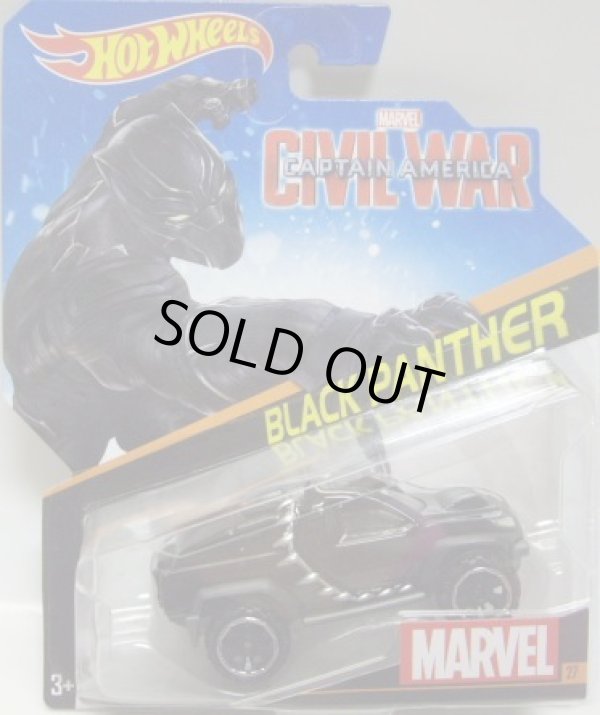 画像1: 2016 HW MARVEL 【BLACK PANTHER (CIVIL WAR)】　BLACK/ORS6 