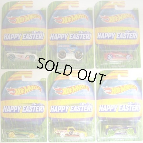 画像1: 2016 WALMART EXCLUSIVE - HAPPY EASTER 【6種セット】(16 ANGELS/MONSTER DAIRY DELIVERY/TORQUE TWISTER/BLVD. BRUISER/CIRCLE TRUCKER/FURIOSITY)