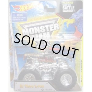 画像: 2015 MONSTER JAM includes SNAP-ON BATTLE SLAMMER! 【EL TORO LOCO】 CLEAR BLACK (X-RAY BODY)