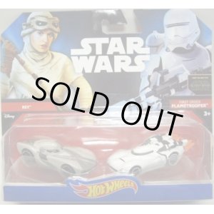 画像: 2016 HW STAR WARS 2PACK 【REY/FIRST ORDER FLAMETROOPER（ノーマル・バージョン）】 (2015 BLACK CARD)