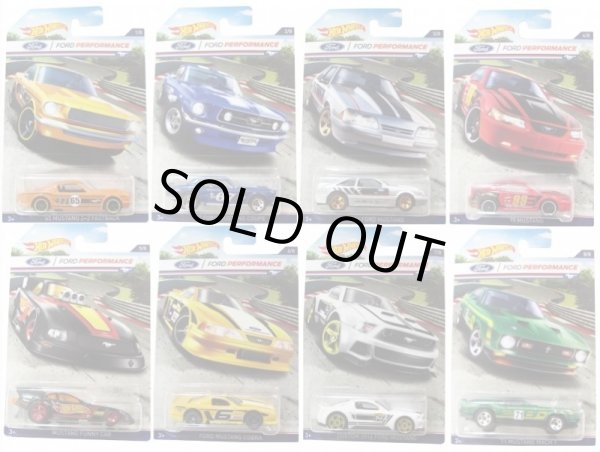 画像1: 2016 HW FORD PERFORMANCE MUSTANG 【8種セット】'65 MUSTANG 2+2 FASTBACK/'67 FORD MUSTANG COUPE/'92 FORD MUSTANG/'99 MUSTANG/MUSTANG FUNNY CAR/FORD MUSTANG COBRA/CUSTOM 2014 FORD MUSTANG/'71 MUSTANG MACH1