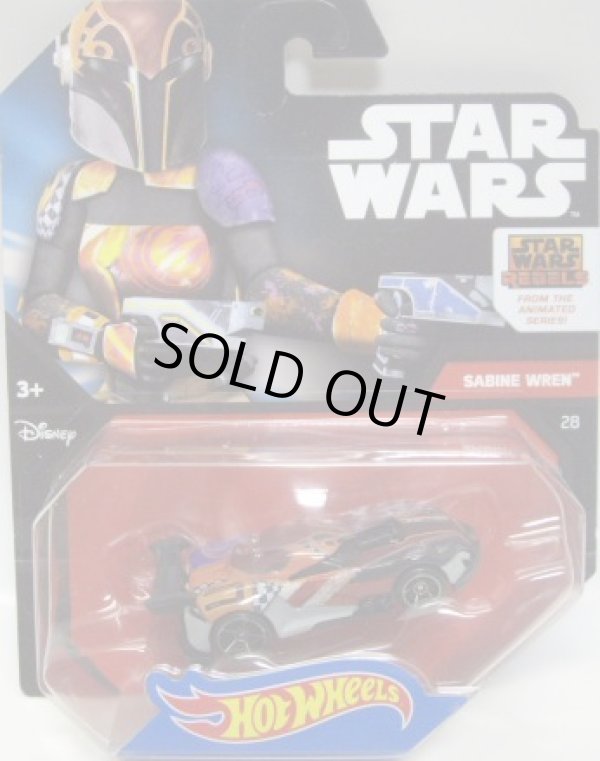 画像1: 2016 HW STAR WARS 【SABINE WREN】　BLACK-GRAY/O5 (2015 BLACK CARD)