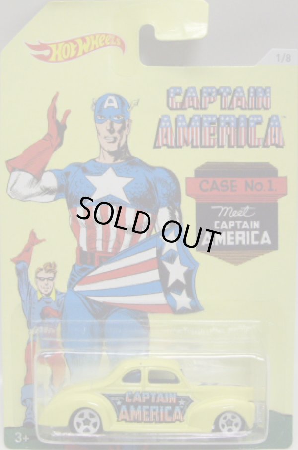 画像1: 2016 Celebrate 75 Years of Captain America!【'40 FORD COUPE】 LT.YELLOW/5SP (CAPTAIN AMERICA)