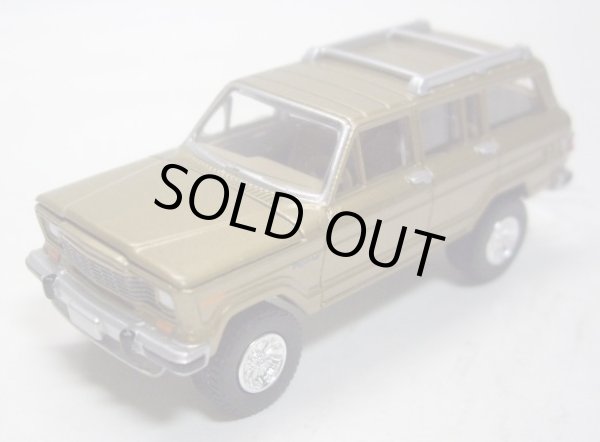 画像1: JOHNNY LIGHTNING - SPECIAL EDITION "ERTL COLLECTIBLES" 【1981 JEEP WAGONEER 4X4】 DK.GOLD/RR