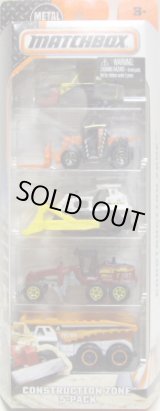 画像: 2016 MATCHBOX 5PACK  【CONSTRUCTION ZONE】Mini Dozer/Load Lifter/Ground Breaker/Ground Grinder/3-Axle Dump Truck