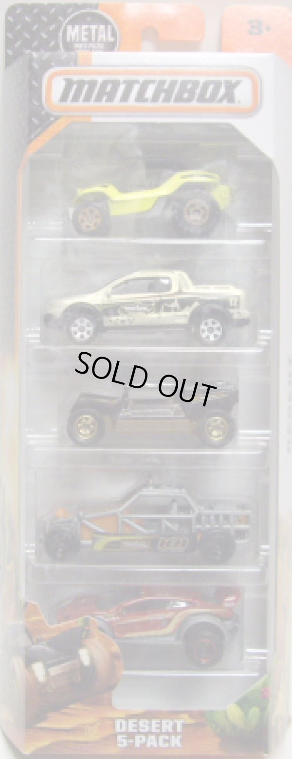 画像1: 2016 MATCHBOX 5PACK  【DESERT】Baja Bandit/VW Saveiro Cross/Coyote 500/Dune Buggy/Terrain Trouncer