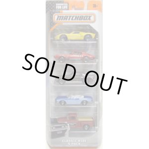 画像: 2015 MATCHBOX 5PACK  【CLASSIC RIDE】Ford GT40/'71 Pontiac Firebird/'68 Ford Mustang GT/CS/VW Type '34 Karmann Ghia Convertible/'57 GMC Stepside