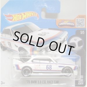 画像: 【'73 BMW 3.0 CSL RACE CAR】 WHITE/MC5 (NEW CAST)  (インターナショナル・ショートカード)